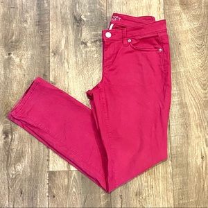 LOFT Modern Straight Colored Jeans